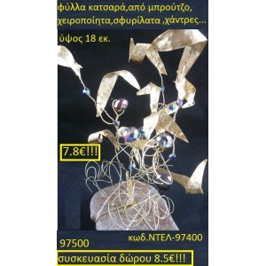 ΦΥΛΛΑ ΚΑΤΣΑΡΑ ΑΠΟ ΜΠΡΟΥΤΖΟ ΧΕΙΡΟΠΟΙΗΤΑ ΓΟΥΡΙΑ 2016 97400	